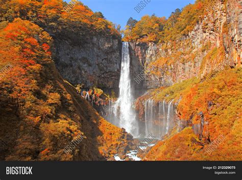 X-Large Beauty: Kegon Falls - A Majestic Tumble into Japan's Natural Wonderland!